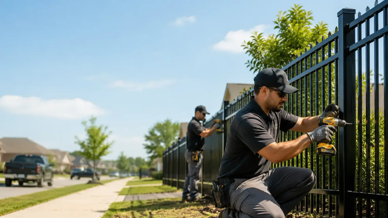 Metal Fence Installation in Cambria, WI